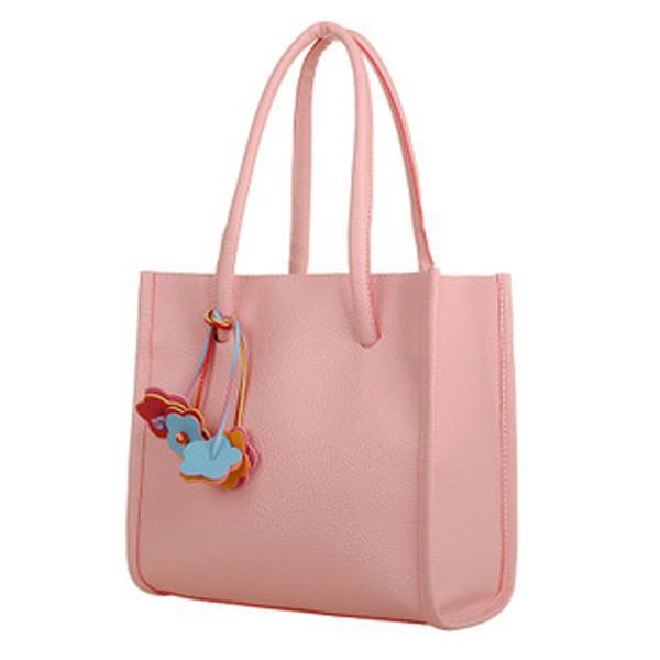 shopping תיקי נשים Women Multi Colors Handbag Shopping Bag Casual Tote Bag