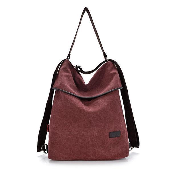 shopping תיקי נשים Women Canvas Handbags Girls Casual Shoulder Bags Backpacks Crossbody Bags