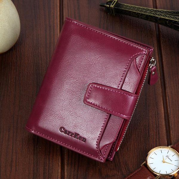 shopping תיקי נשים Men Women Faux Leather Retro Personalized Wallet Card Holder Coin Purse