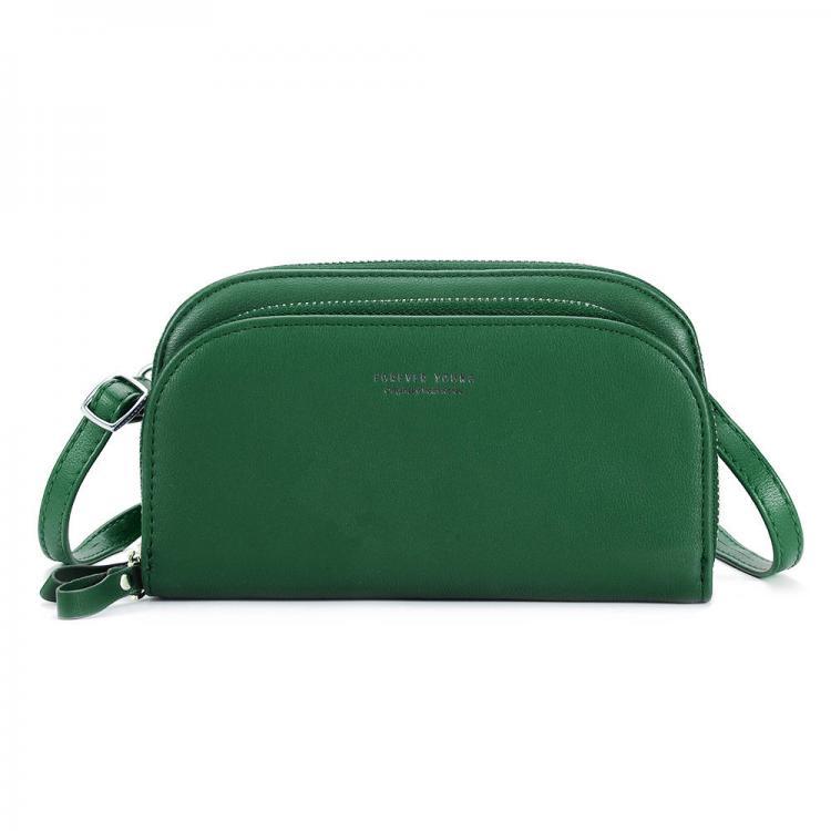 shopping תיקי נשים Pierre Loues Women Solid 8 Card Slot Card Bag Multi-slot Phone Bag Leisure Crossbody Bag
