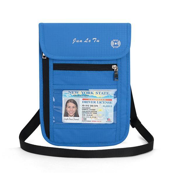 shopping תיקי נשים RFID Blocking Travel Passport Holder Waterproof Neck Pouch Wallet Shoulder Waist Bag