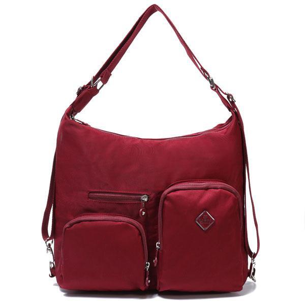 shopping תיקי נשים Lady Multifunctional Waterproof Oxford Shoulder Bags Leisure Backpacks