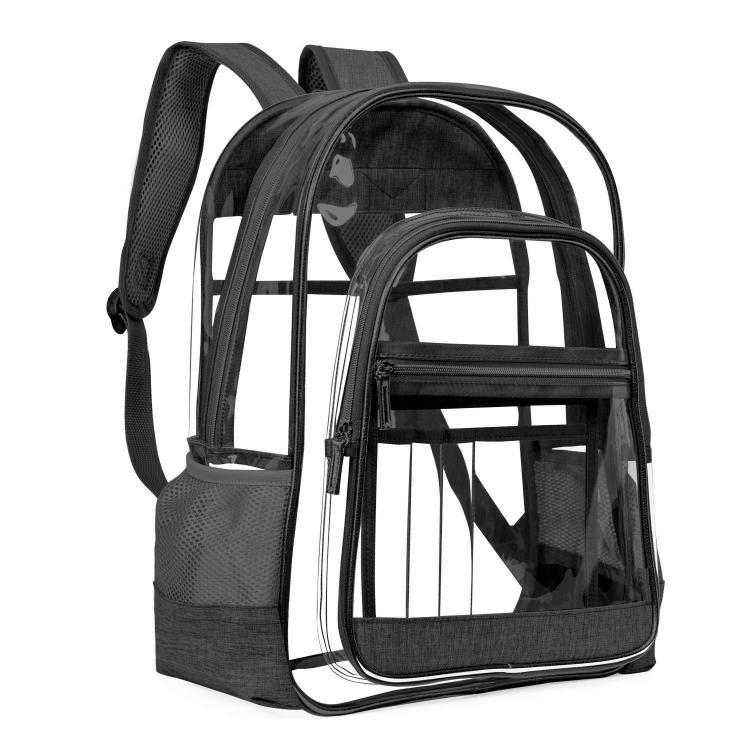 shopping ילקוטים ותיקי בית ספר Women Transparent Clear Jelly Patchwork PVC Beach Bag Backpack Handbag