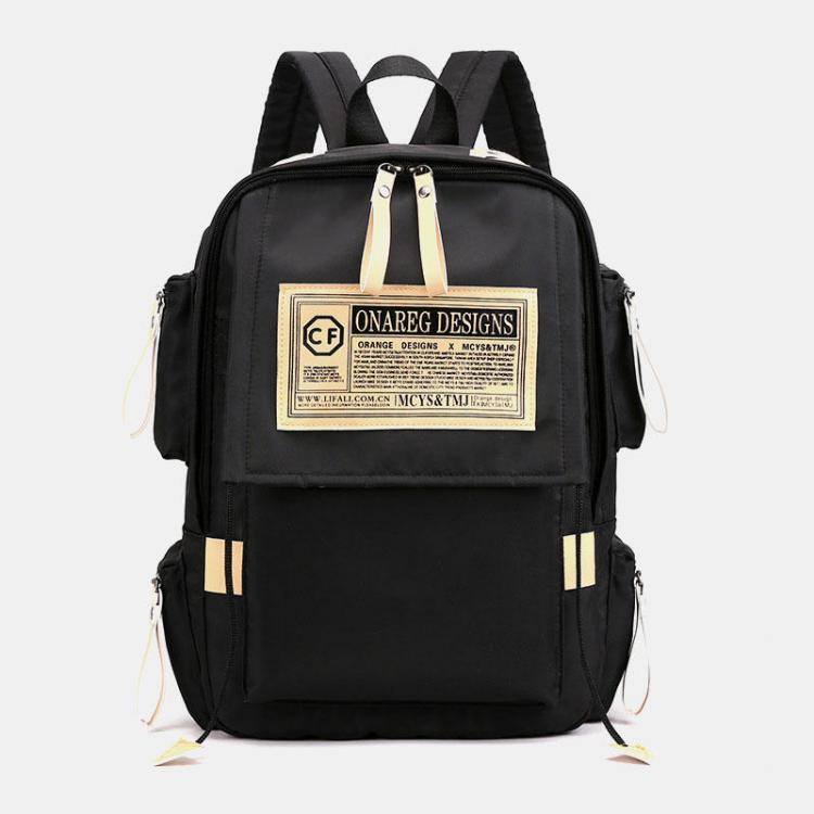 shopping ילקוטים ותיקי בית ספר Women Nylon Waterproof Large Capacity Handbag Backpack