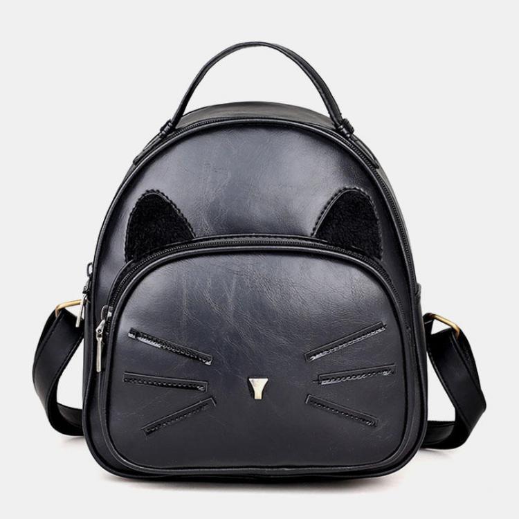 shopping ילקוטים ותיקי בית ספר Women Crossbody Bag Cat Pattern Handbag Crossbody Bag Backpack For Date Outdoor