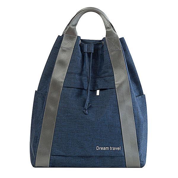 shopping ילקוטים ותיקי בית ספר Women Waterproof Large Capacity Drawstring Travel Handbag Duffel Bag Backpack