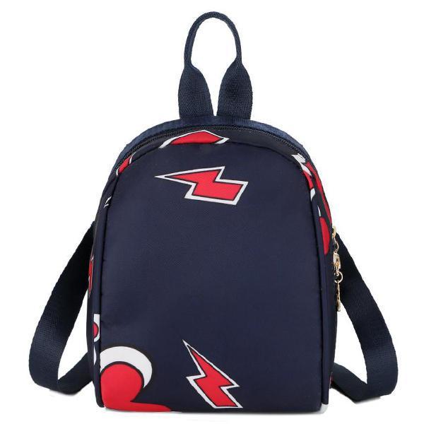 shopping ילקוטים ותיקי בית ספר Oxford Fashion Print Shoulder Bag Backpack For Women