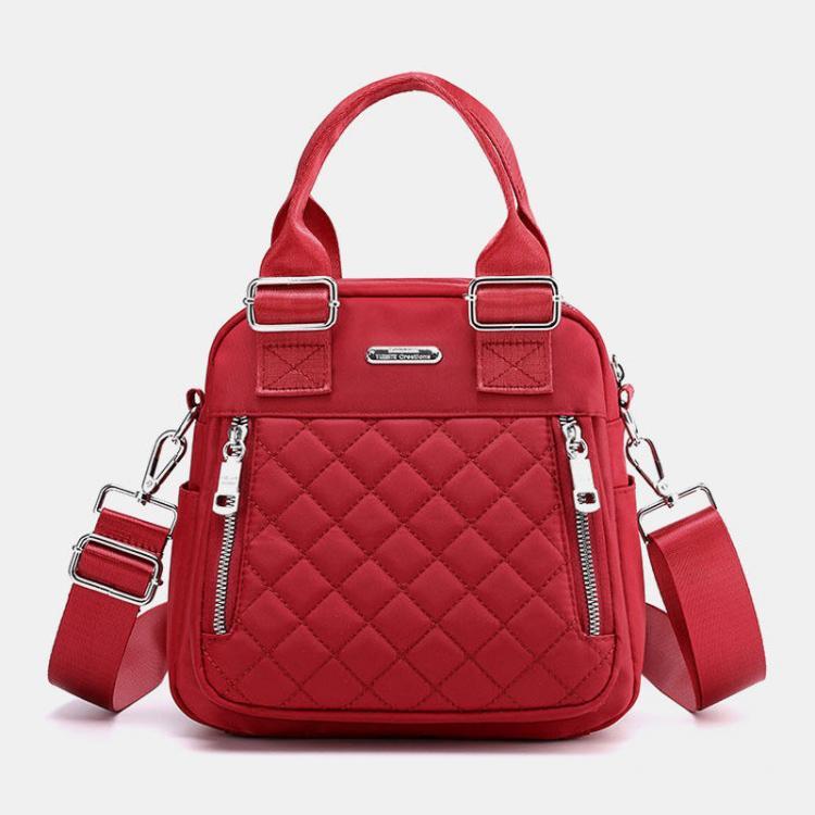 shopping ילקוטים ותיקי בית ספר Women Large Capacity Multifunctional Waterproof Multi-Layer Shoulder Bag Backpack