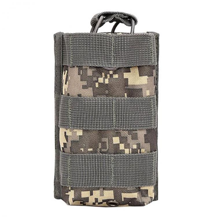 shopping ילקוטים ותיקי בית ספר MOLLE Mini Walkie Talkie Tactical Bag Military Camouflage Outdoor Camping Hunting Bag Storage Pouch