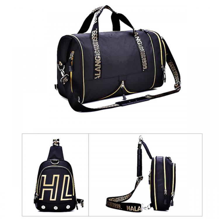 shopping ילקוטים ותיקי בית ספר KALOAD 2 in 1 Foldable Yoga Bag Chest Bag Outdoor Sports Fitness Shoulder Bag Backbag