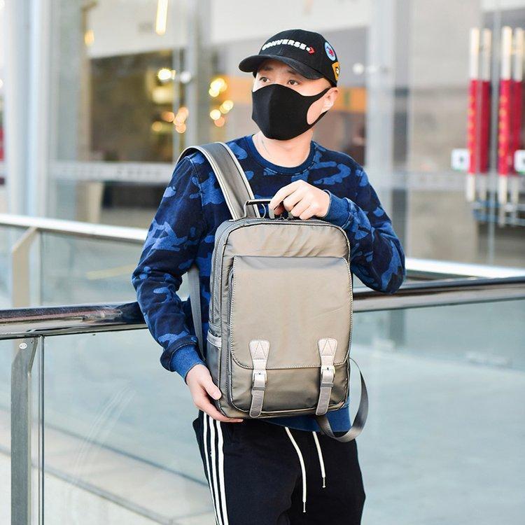 shopping ילקוטים ותיקי בית ספר 17L Multifunctional Nylon Men Backpack Waterproof Laptop Backpack Business Travel Handbag