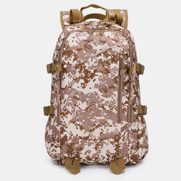 shopping ילקוטים ותיקי בית ספר Men Large Capacity Waterproof Nylon Camouflage Backpack Travel Bag