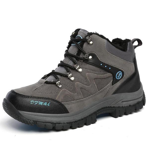 shopping נעלי גברים Big Size Winter Unisex Keep Warm Casual Plush Sport Running Shoes Outdoor Boots