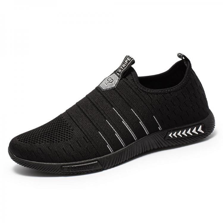 shopping נעלי גברים Men Lightweight Knitted Soft Casual Running Sports Sneakers