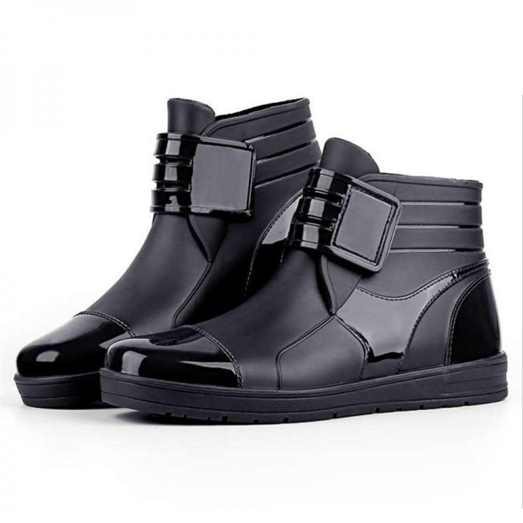 shopping נעלי גברים Men Casual Waterproof Snow Boots Rainy Days Shoes Ankle Boots