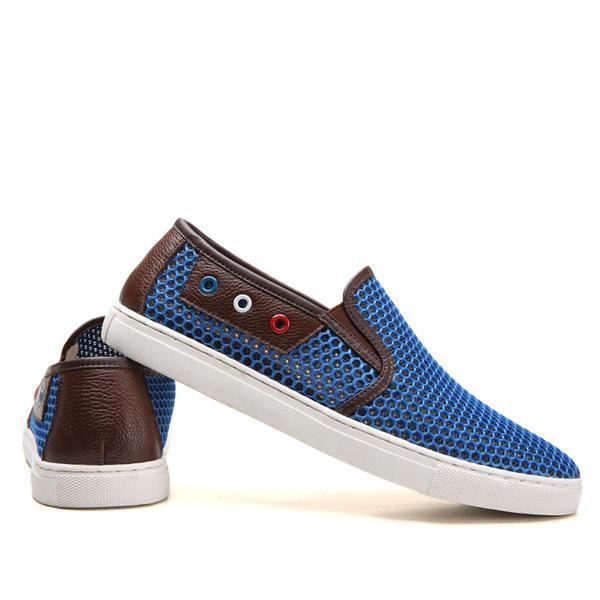 shopping נעלי גברים US Size 6.5-11.5 Men Casual Sneakers Breathable Mesh Hollow Out Outdoor Sport Sandals Shoes
