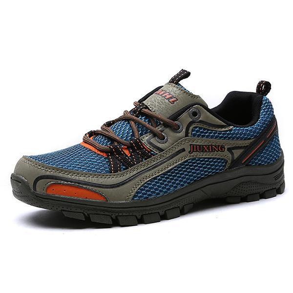 shopping נעלי גברים Men Wear Resistant Outsole Comfortable Outdoor Hiking Athletic Shoes