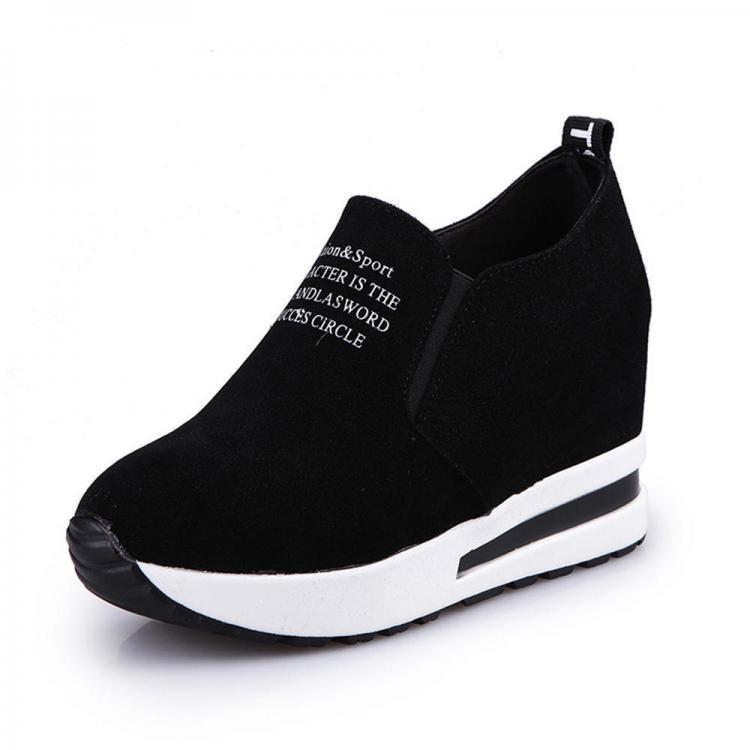 shopping נעלי נשים Women Casual Shoes Thick Bottom Hidden Heel Sneakers
