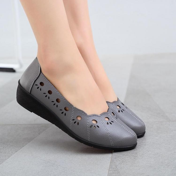 shopping נעלי נשים Women Casual Hollow Out Breathable  Slip On Flats