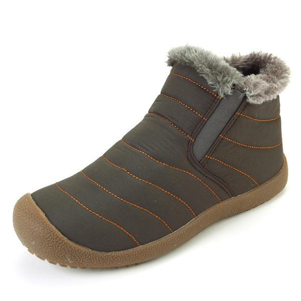 shopping נעלי נשים Big Size Winter Unisex Cotton Snow Boots Keep Warm Outdoor Plush  Ankle Boots