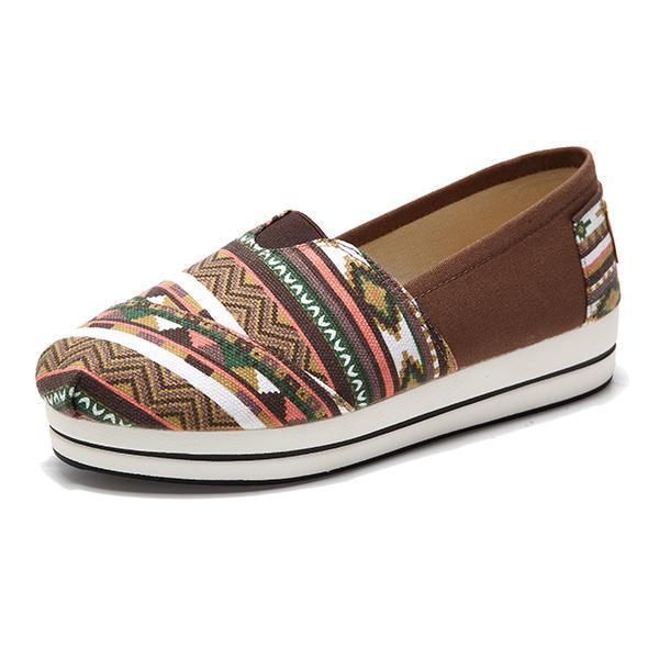 shopping נעלי נשים Women Casual Outdoor Canvas Flat Shoes