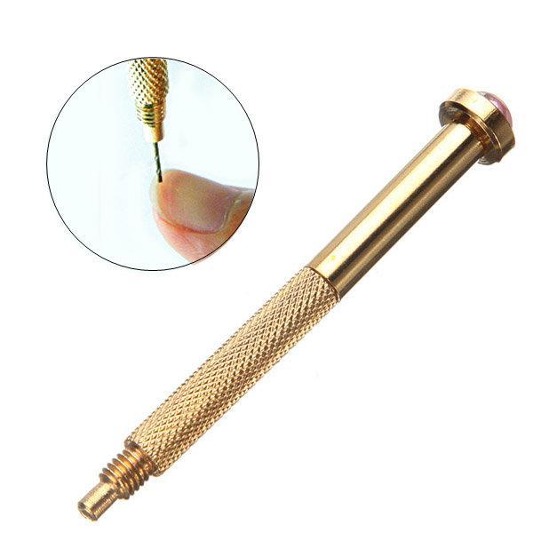 shopping ציפורניים Nail Art Piercing Hand Drill Tool Nail Puncher