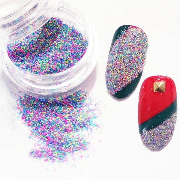shopping ציפורניים 12 Mixed Colors Gradient Color Nail Powder Dust Manicure Nails Lip DIY Design Decoration