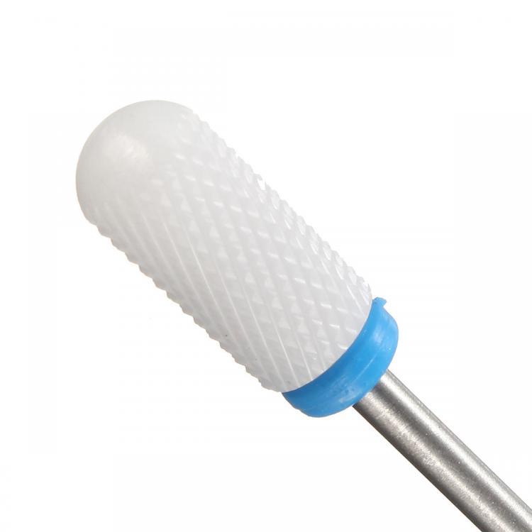 shopping ציפורניים Electric White Ceramic Nail Drill Bit Manicure Machine Tool Smooth File Polish 3/32"