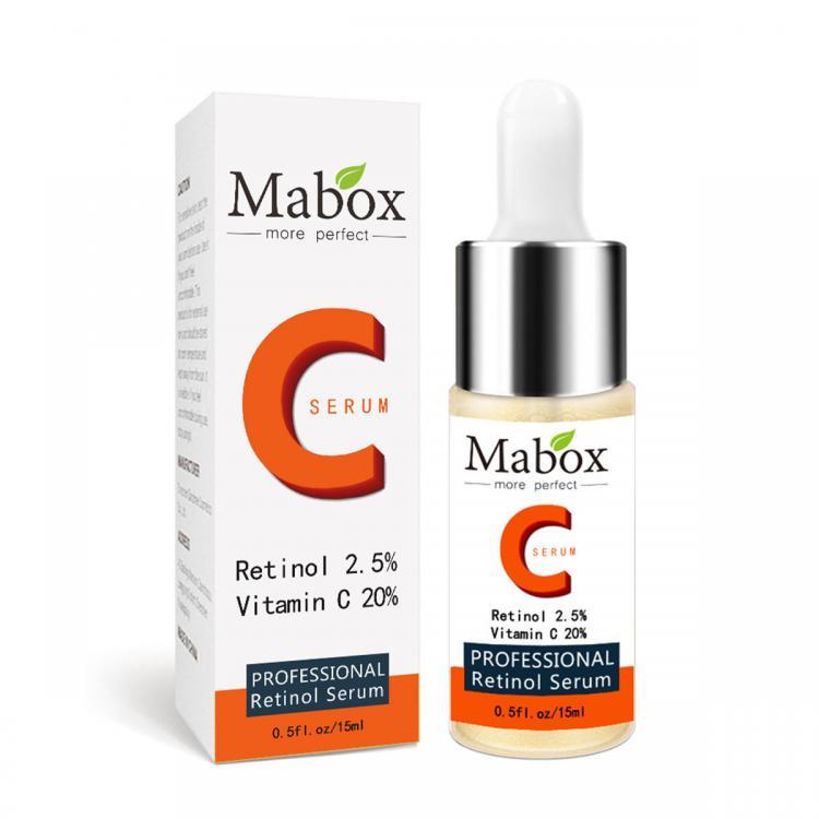shopping טיפוח העור 15ml Vitamin C 20% Retinol 2.5% Serum Brightening Whitening Anti-Aging Moisture Essence