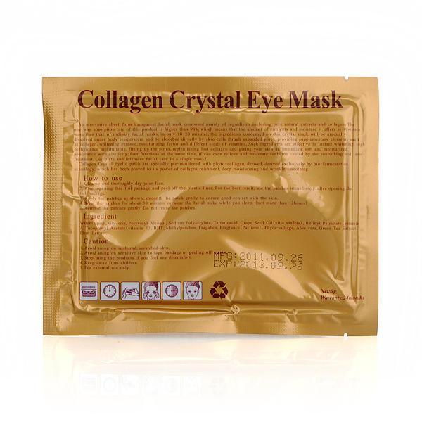shopping טיפוח העור Collagen Crystal Eye Mask Eyelid Patch Deep Moisture HOT