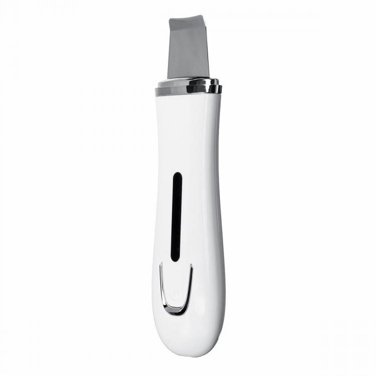 shopping טיפוח העור Ultrasonic Blackhead Remover Machine Scrubber Rechargeable Skin Spatula Facial Nose Cleaner