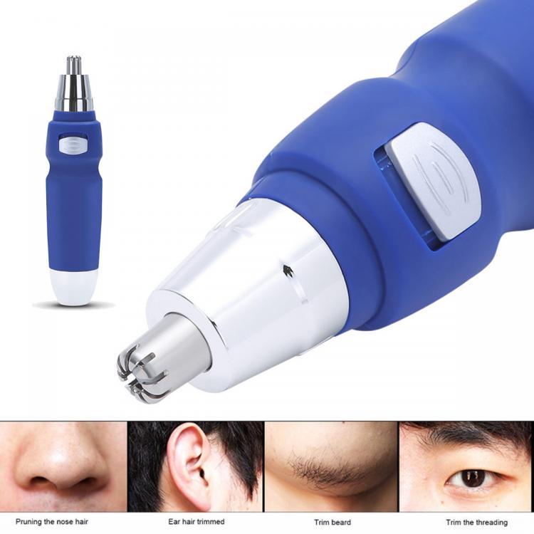 shopping טיפוח העור Multifunction Nose Hair Trimmer Portable Steel Nose Hair Clipper Eletric Traveling Trimmer
