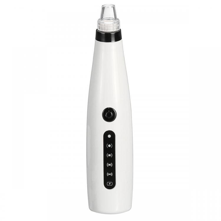 shopping טיפוח העור Electric Blackhead Suction Remover 5 Modes Vacuum Facial Nose Acne Pore Cleanser with 6 Heads