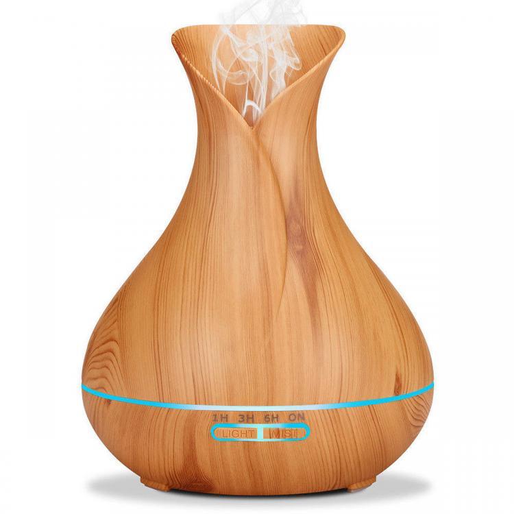 shopping טיפוח העור Aromatherapy Air Humidifier Aroma Essential Oils Diffusers Purifier Spa Refresh Atomizer 400ml
