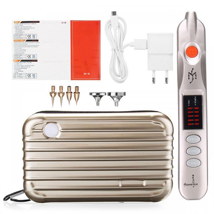 shopping טיפוח העור LuckyFine Laser Facial Freckle Dark Spot Remover Tool Wart Tattoo Mole Removal Plasma Pen