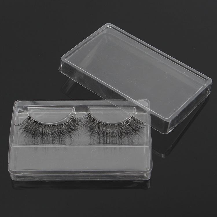 shopping איפור 1pc False Eyelashes Packing Box Clear Transparent Reusable Portable Eye Makeup Tools