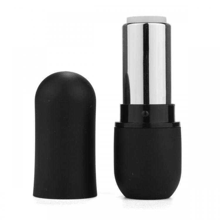 shopping איפור Matte Black Round Empty Lipstick Tube Lip Balm Refillable Container DIY Makeup Cosmetic Tool