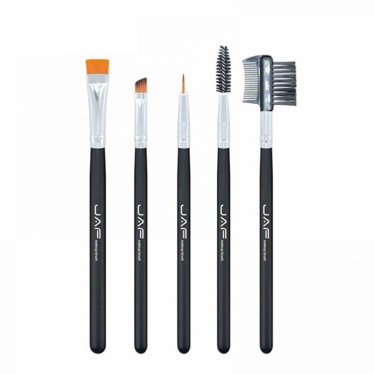 shopping איפור Eye Makeup Brushes Set Mascara Eyeliner Eyelashes Flat Definer Brush Eyebrow Shaper Comestic Tools