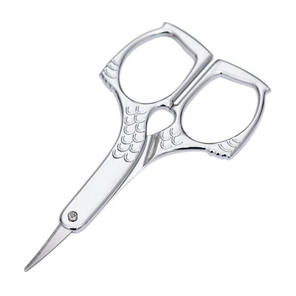 shopping איפור Sharp Eyebrow Makeup Scissors Manicure Face Hair Trimming Tweezers Scissor Make Up Beauty Tools