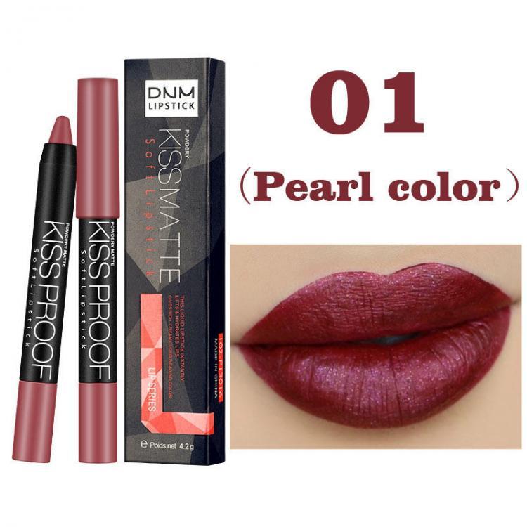 shopping איפור Matte Lipstick Pen Kiss Proof Non-Stick Cup Soft Lipstick Long-Lasting Lip Makeup