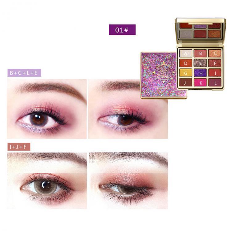 shopping איפור Quicksand Shimmer Eyeshadow Palette 1