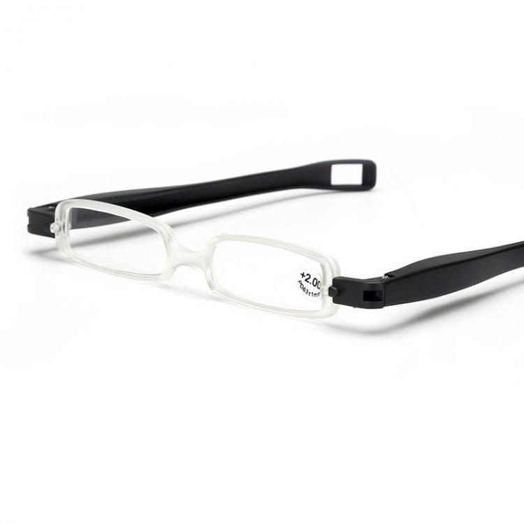 shopping איפור New 360 Rotating Reading Glasses Folding Ultra-Light Portable Reading Eye Glasses