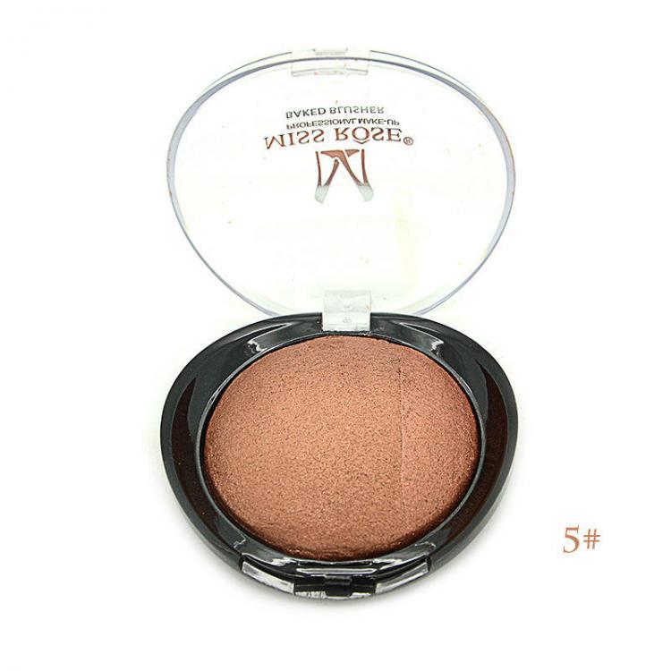 shopping איפור Miss Rose Bronzer Cover Blush Palette Face Makeup Baked Cheek Blusher Paleta Blush Contour Shading