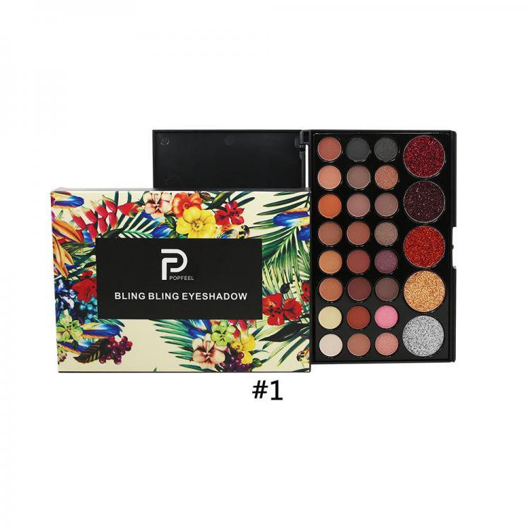 shopping איפור 29 Colors Diamond Eye Shadow Palette Shimmer Matte Eye Cosmetic Long Lasting