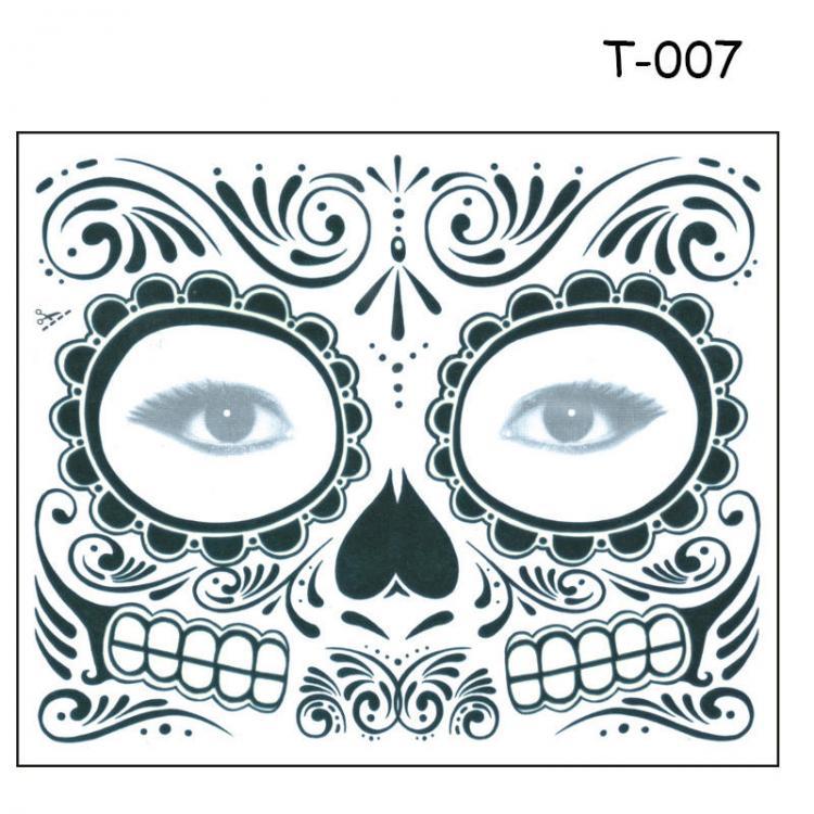 shopping איפור 10pcs Disposable Eyeshadow Sticker Magic Eye Face Temporary Tattoo For Halloween Party