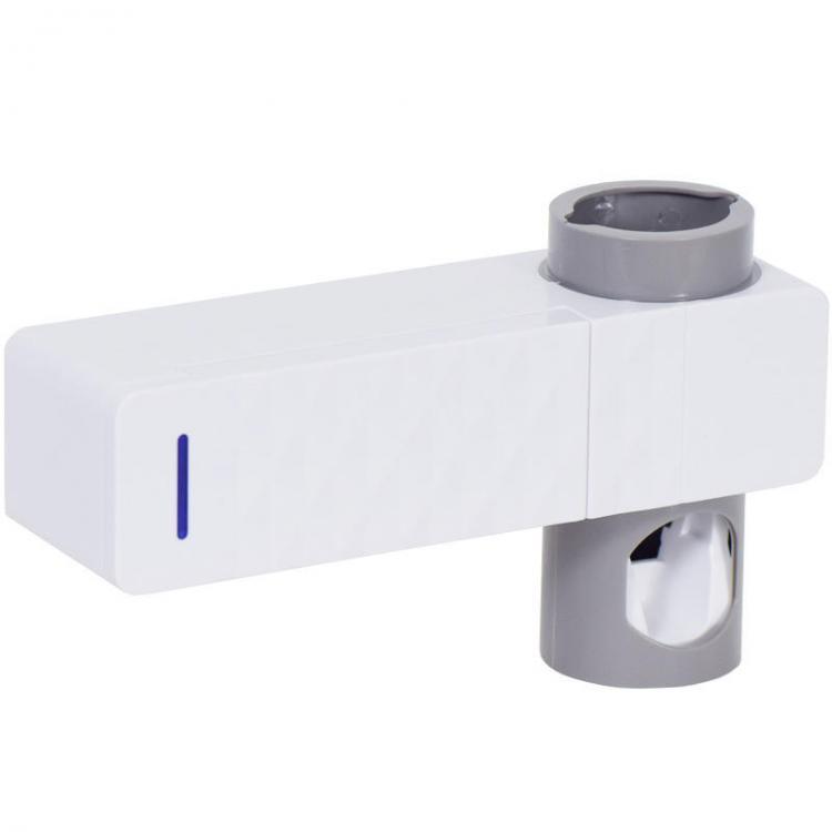 shopping טיפוח חלל הפה והשיניים Bathroom Wall Hanging Toothbrush Holder With UV Sterilization Clean Function Toothpaste Squeezer