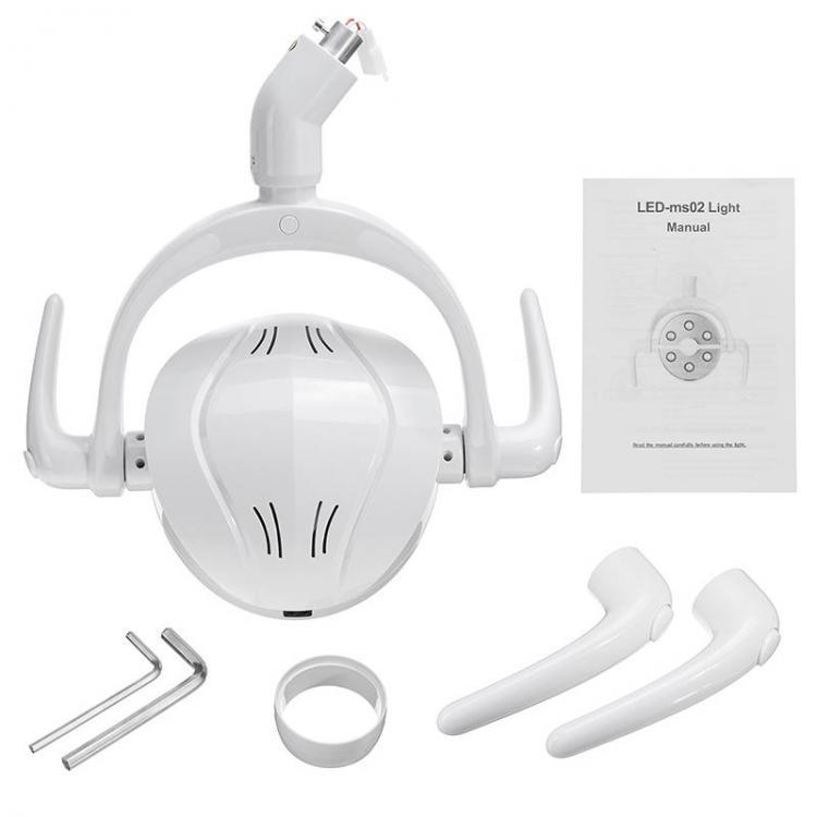 shopping טיפוח חלל הפה והשיניים 12-24V 65000K 6 LED Oral Exam Light 22mm Infrared Sensor Dental Teeth Light Tools 8000LM-22000LM