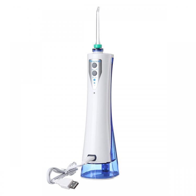 shopping טיפוח חלל הפה והשיניים Oral Care Water Flosser Cordless Water Flosser Portable Oral Irrigator for Braces Bridges Care Mouth Cleaner