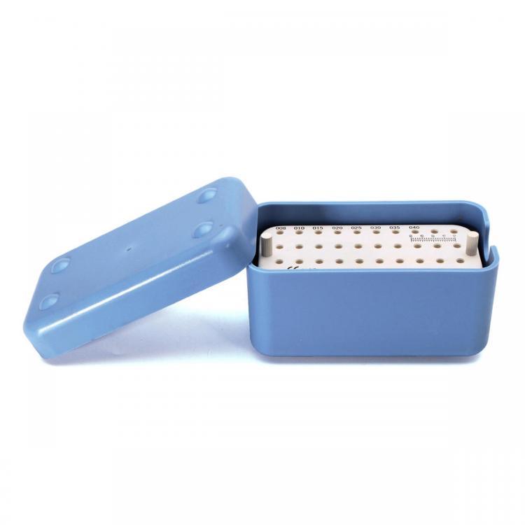 shopping טיפוח חלל הפה והשיניים Dental Endodontic Autoclavable Sterilization Tray Box Clean Stand Files Holder Organizer