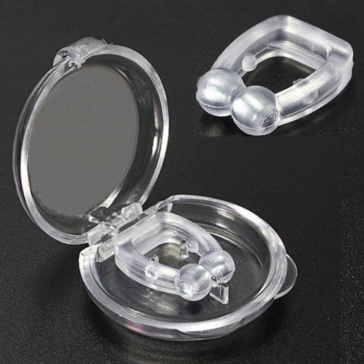 shopping טיפוח חלל הפה והשיניים Silicone Snoring Stopper Anti Snore Nose Clip Sleeping Aid Prevent Dry Mouth Help Breathing